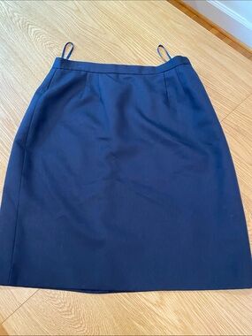 3 for $21!!  Lined navy blue business skirt